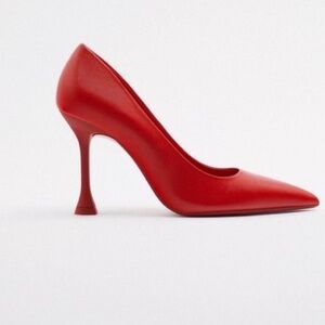 Zara Bold Red Heels